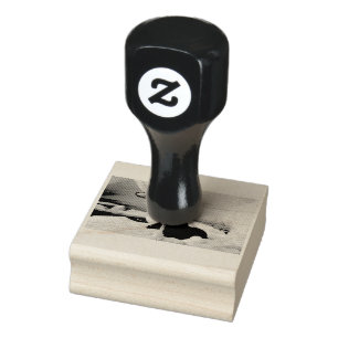 Leopard Seal Rubber Stamp