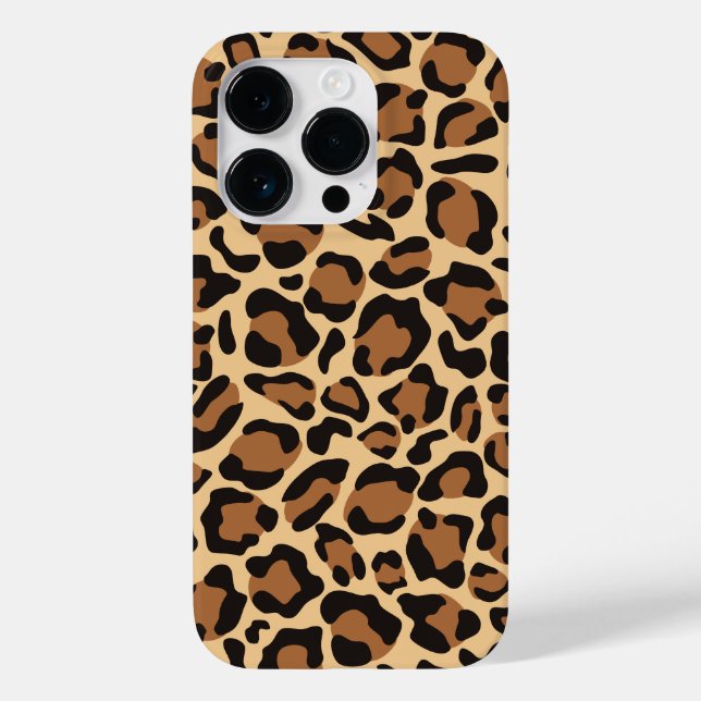 Leopard Seamless Pattern Case-Mate iPhone Case (Back)