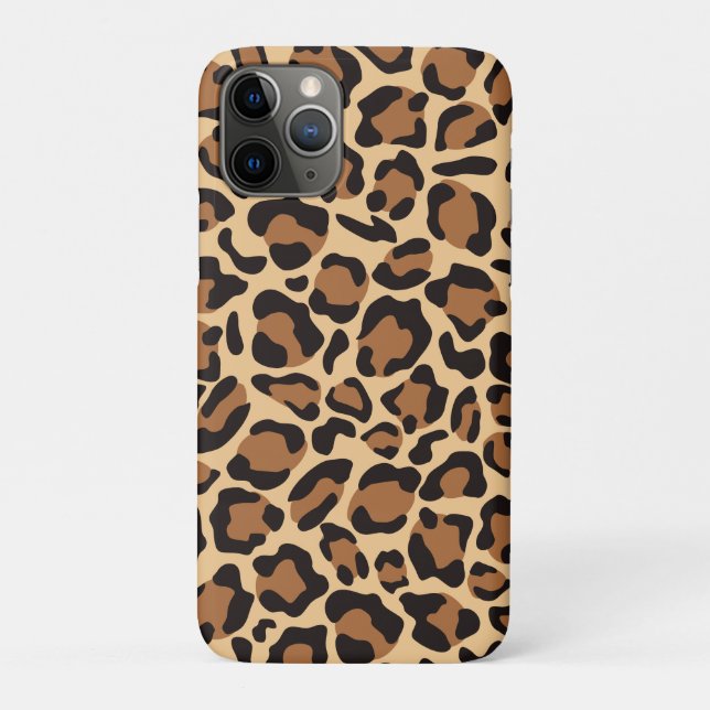 Leopard Seamless Pattern Case-Mate iPhone Case (Back)