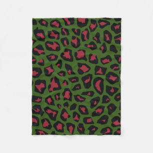 Leopard Seamless Pattern  Fleece Blanket