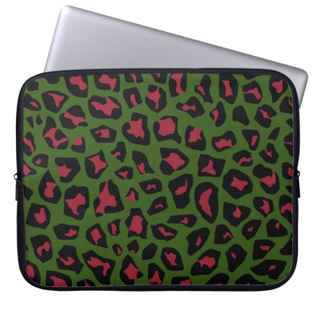 Leopard Seamless Pattern  Laptop Sleeve (Front)