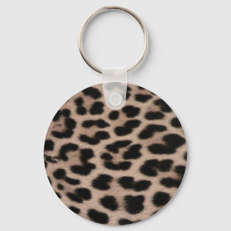 Leopard Skin background Keychain