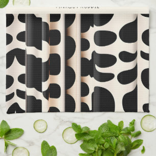 Leopard skin Beige Modern Pattern Kitchen Towel