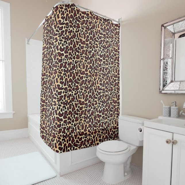 Leopard Skin Brown Cream Pattern -  (In Situ)