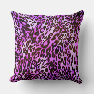 Leopard Skin C & D Image Options Pillows