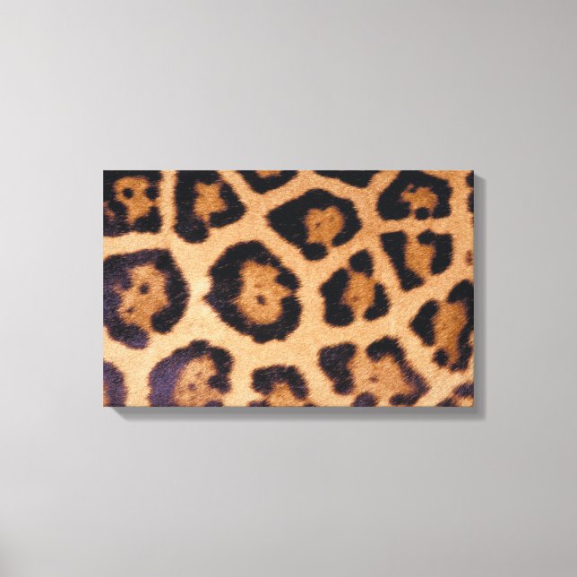 Leopard skin canvas print (Front)