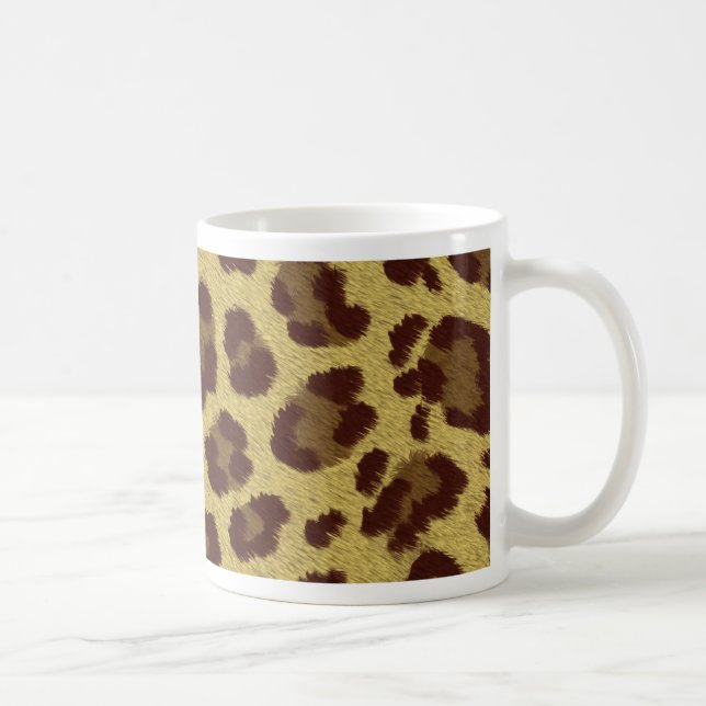 Leopard Skin Coffee Mug (Right)