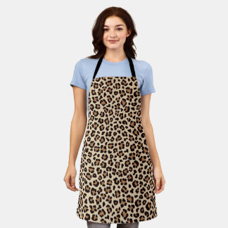 Leopard Skin Fur Pattern Apron
