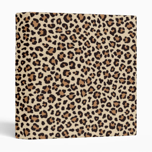 Leopard Skin Fur Pattern Binder