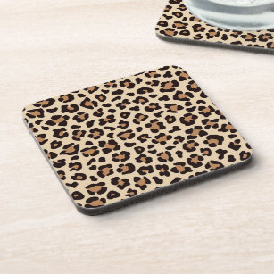 Leopard Skin Fur Pattern Coaster