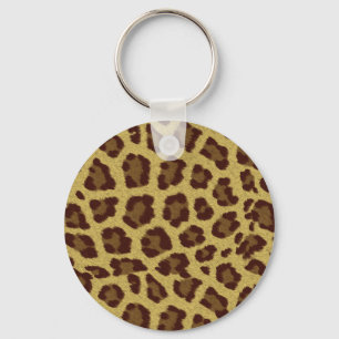 Leopard Skin Keychain