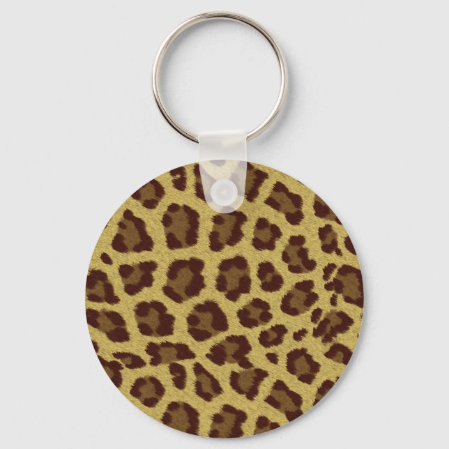 Leopard Skin Keychain (Front)
