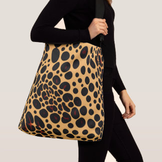 Leopard Skin Modern Style Crossbody Bags