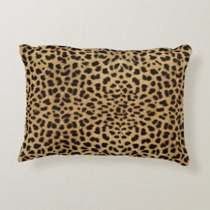 Leopard Skin Pattern Accent Pillow