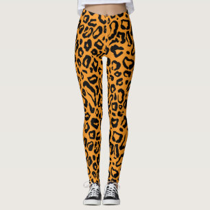 Leopard skin pattern   leggings