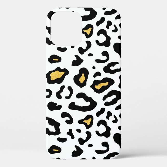 Leopard skin seamless pattern Case-Mate iPhone case (Back)