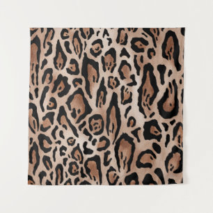 Leopard skin: seamless pattern. tapestry
