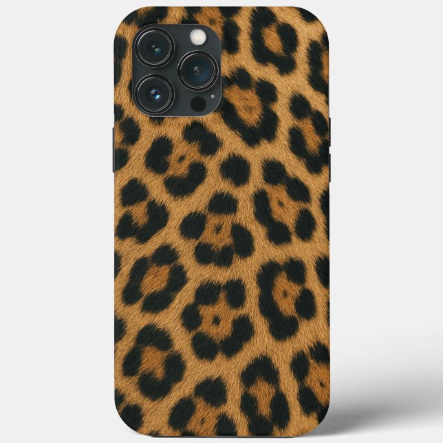 Leopard Skin Texture Cell Phone Case  (Back)