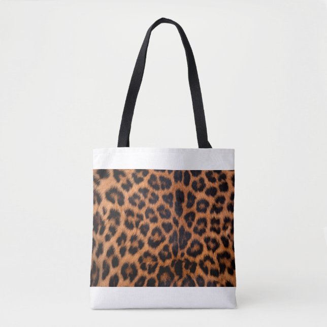 Leopard skin texture : Close-up leopard spot patte Tote Bag (Front)