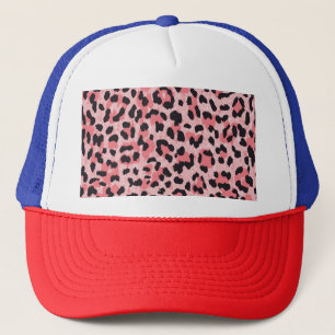 Leopard skin: vintage seamless texture trucker hat