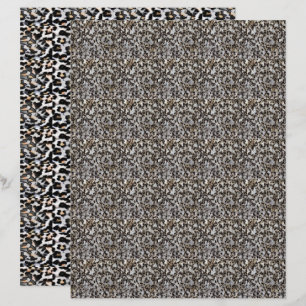 Leopard small two-sided design 