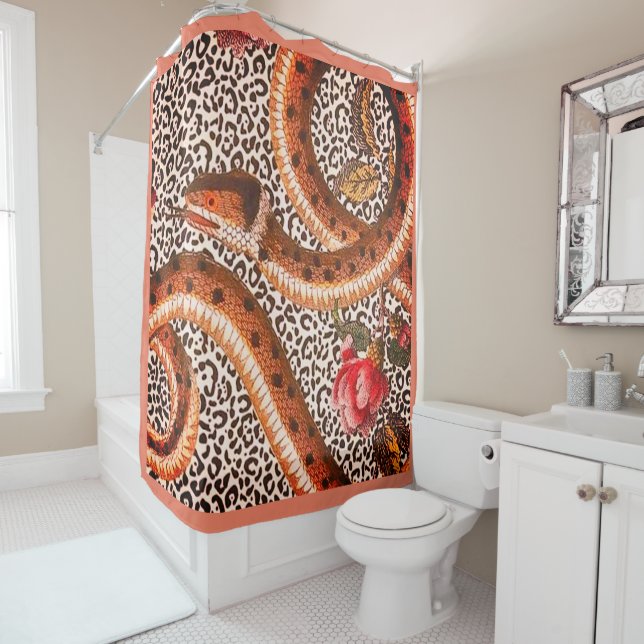 LEOPARD SNAKE IN PEACH (In Situ)