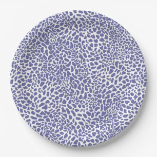 Leopard Spot Pattern Paper Plate