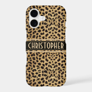 Leopard Spot Skin Print Personalized