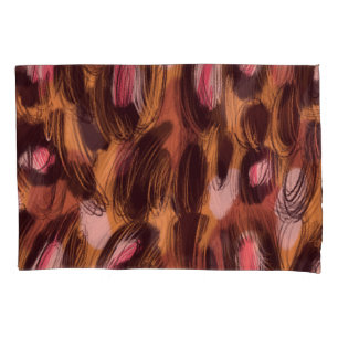 Leopard Spots African Animal Pattern Pillowcase