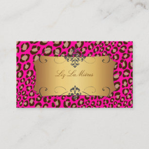 Leopard spots / business cards