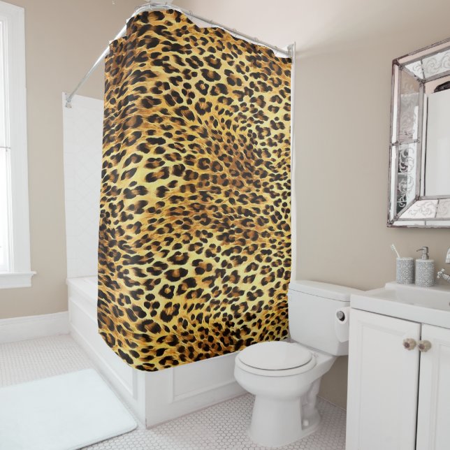 Leopard Spots Camouflage Pattern Painting (In Situ)