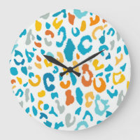 Leopard Spots: Colourful Vintage Texture.
