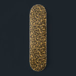Leopard Spots Gold Fur Jaguar Pattern Skateboard<br><div class="desc">This design may be personalized by choosing the customize option to add text or make other changes. If this product has the option to transfer the design to another item, please make sure to adjust the design to fit if needed. Contact me at colorflowcreations@gmail.com if you wish to have this...</div>