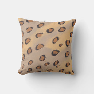Leopard Spots Painting Custom Pillows
