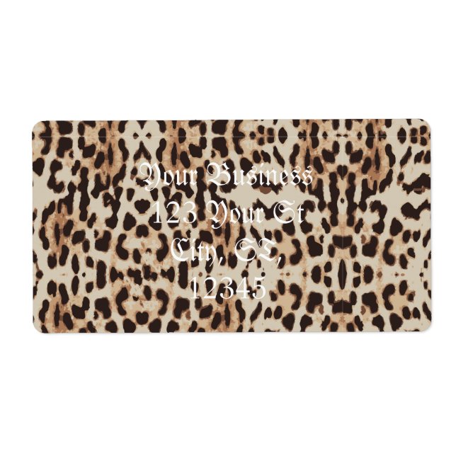 Leopard Spots Pattern Thunder_Cove (Front)