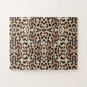 Leopard Spots Pattern Thunder_Cove Jigsaw Puzzle