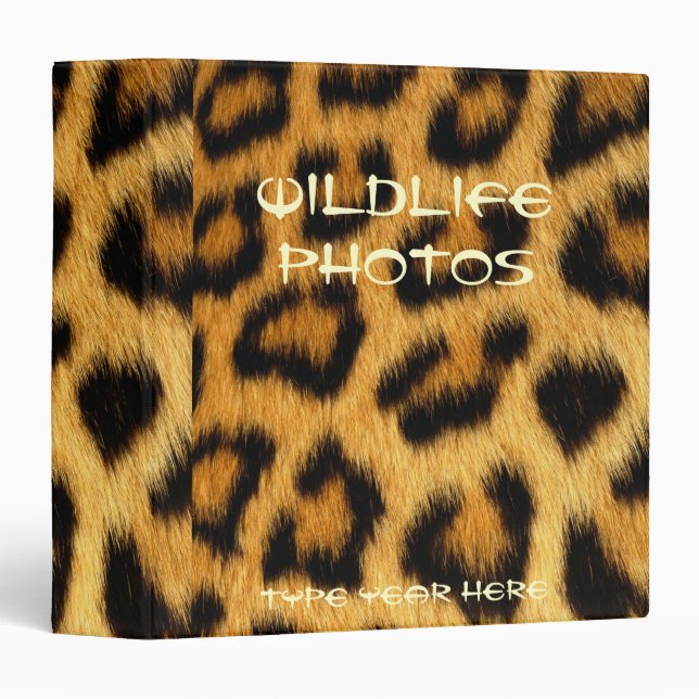 LEOPARD SPOTS Project Album (Binder) Binder (Front/Spine)