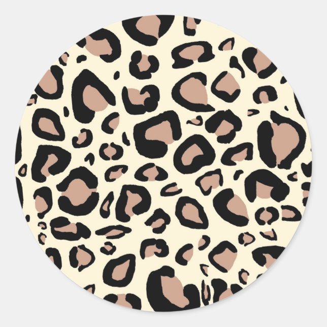 Leopard Spots Stickers (Front)
