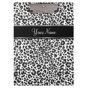 Leopard Spots Stylish Clipboard