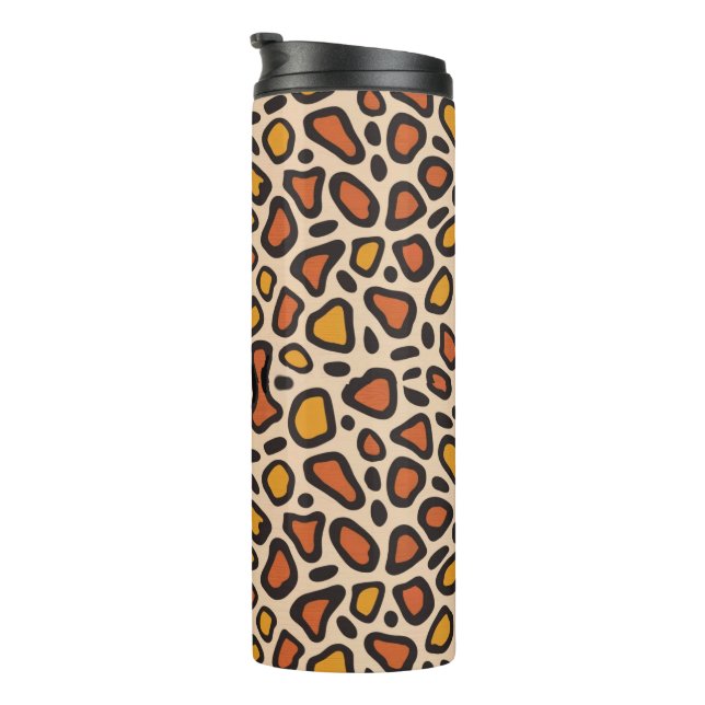 Leopard Spots Thermal Tumbler (Rotated Right)