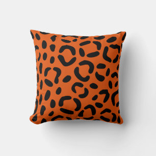 Leopard Spots Throw Pillow