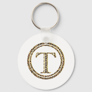 Leopard T Keychain