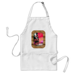 Leopard Template Frame Standard Apron