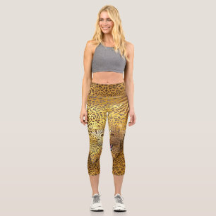 Leopard Territory 1 Capri Leggings