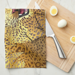Leopard Territory 1 Kitchen Towel