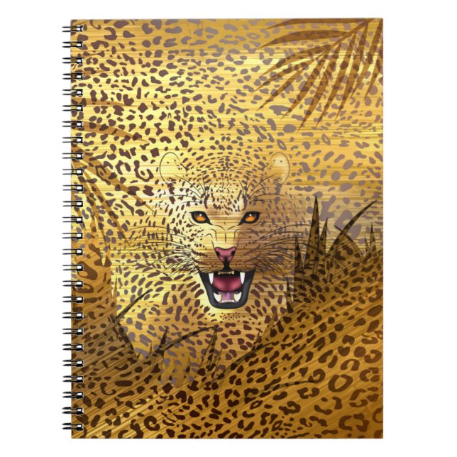 Leopard Territory 1 Notebook (Front)