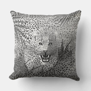 Leopard Territory 2 Throw Pillow