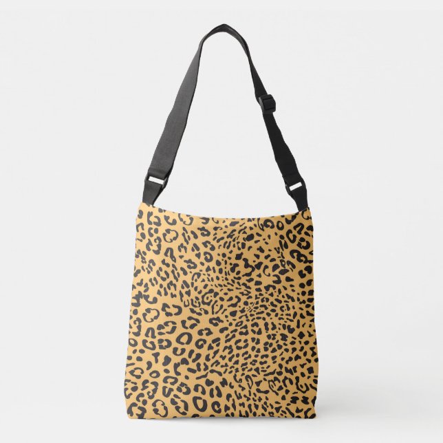 Leopard Texture Crossbody Bag (Front)
