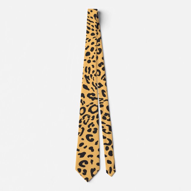 Leopard Texture Tie (Front)