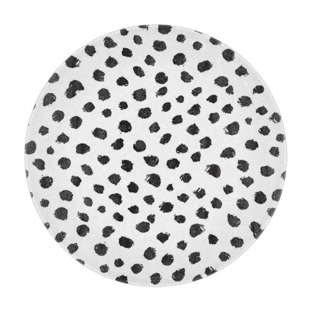 Leopard Texture: Vintage Seamless Pattern. Cutting Board (Front)